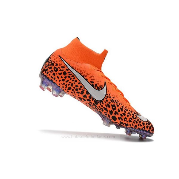 Nike Mercurial Superfly Elite Ronaldo CR FG Mujeres Naranja Negro